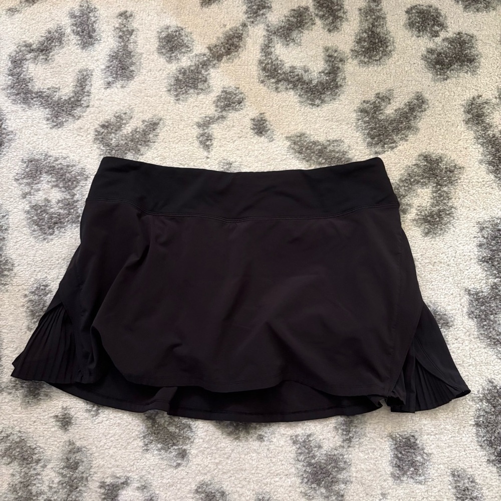 Black Pleated Skirt